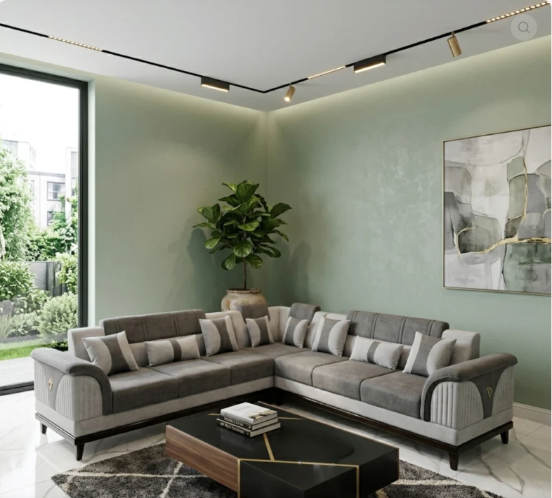 Designer L-Shape Sectional Sofa # LS27