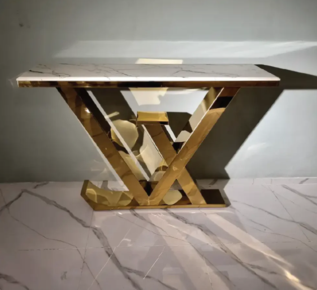 Modern Brass Console Vx